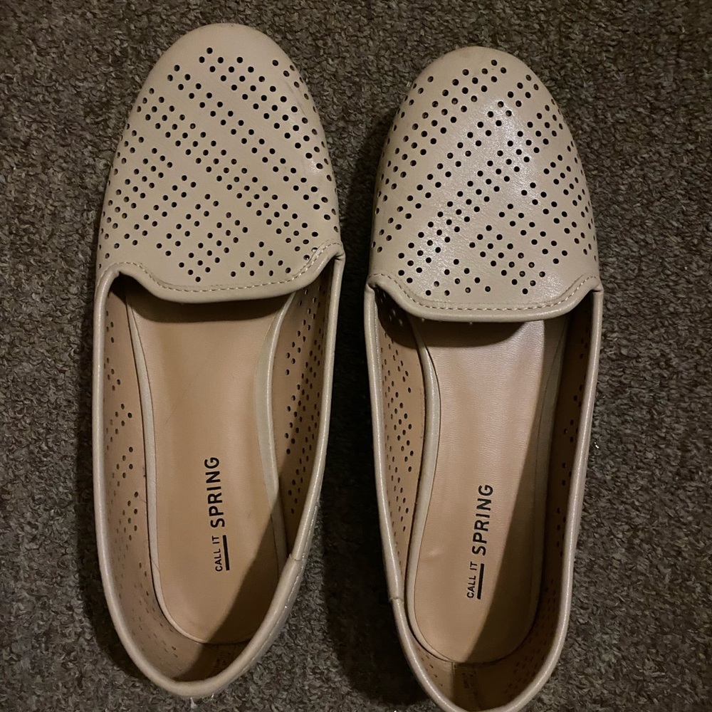 CALL IT SPRING LOAFERS **WORN ONCE**